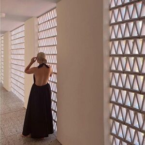 Lita studio holter linen dress size XS